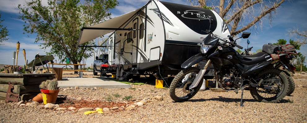 Green River KOA Full Hookup RV Site with Patio