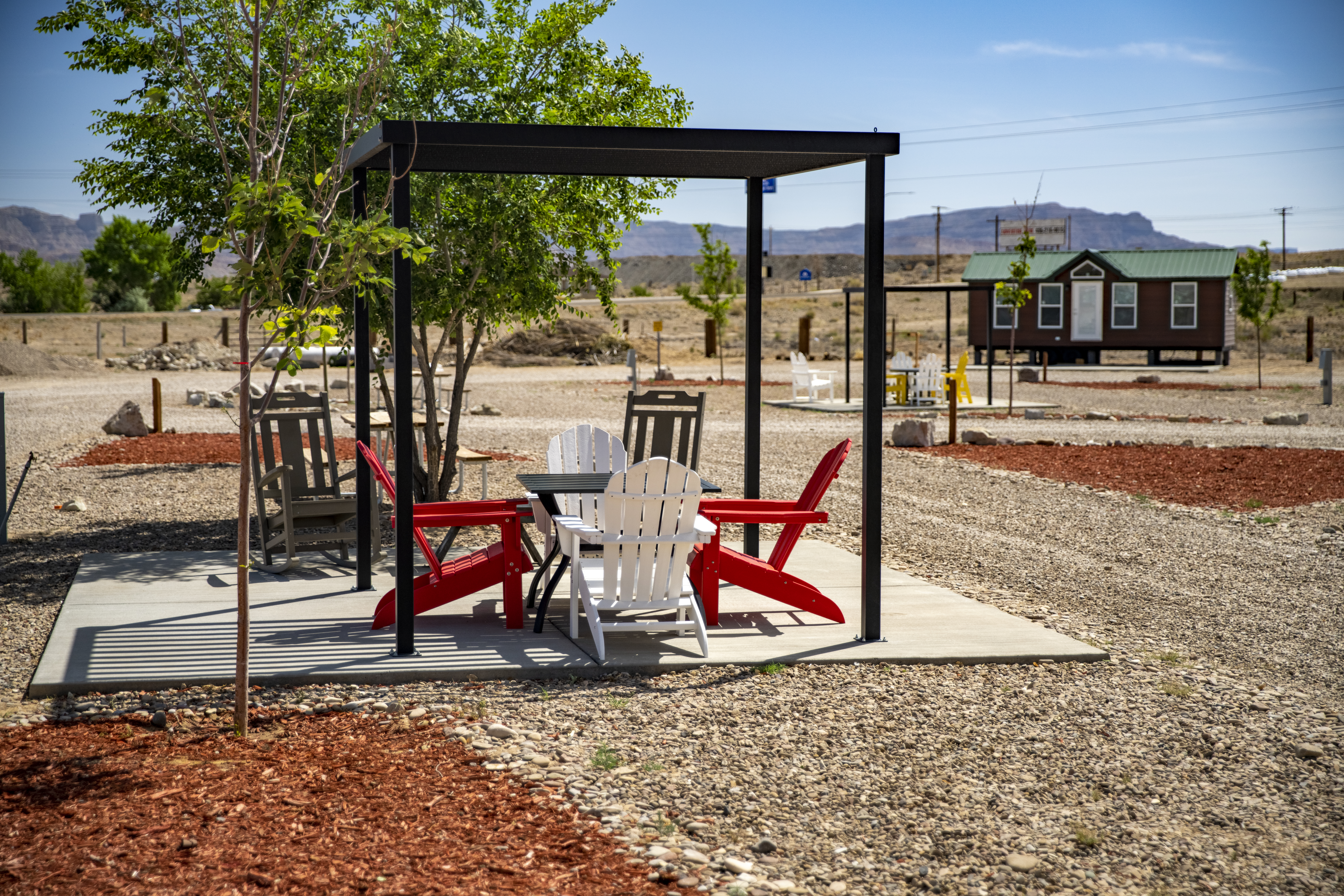 Green River KOA Pull-Thru Full Hookup RV Site with Patio