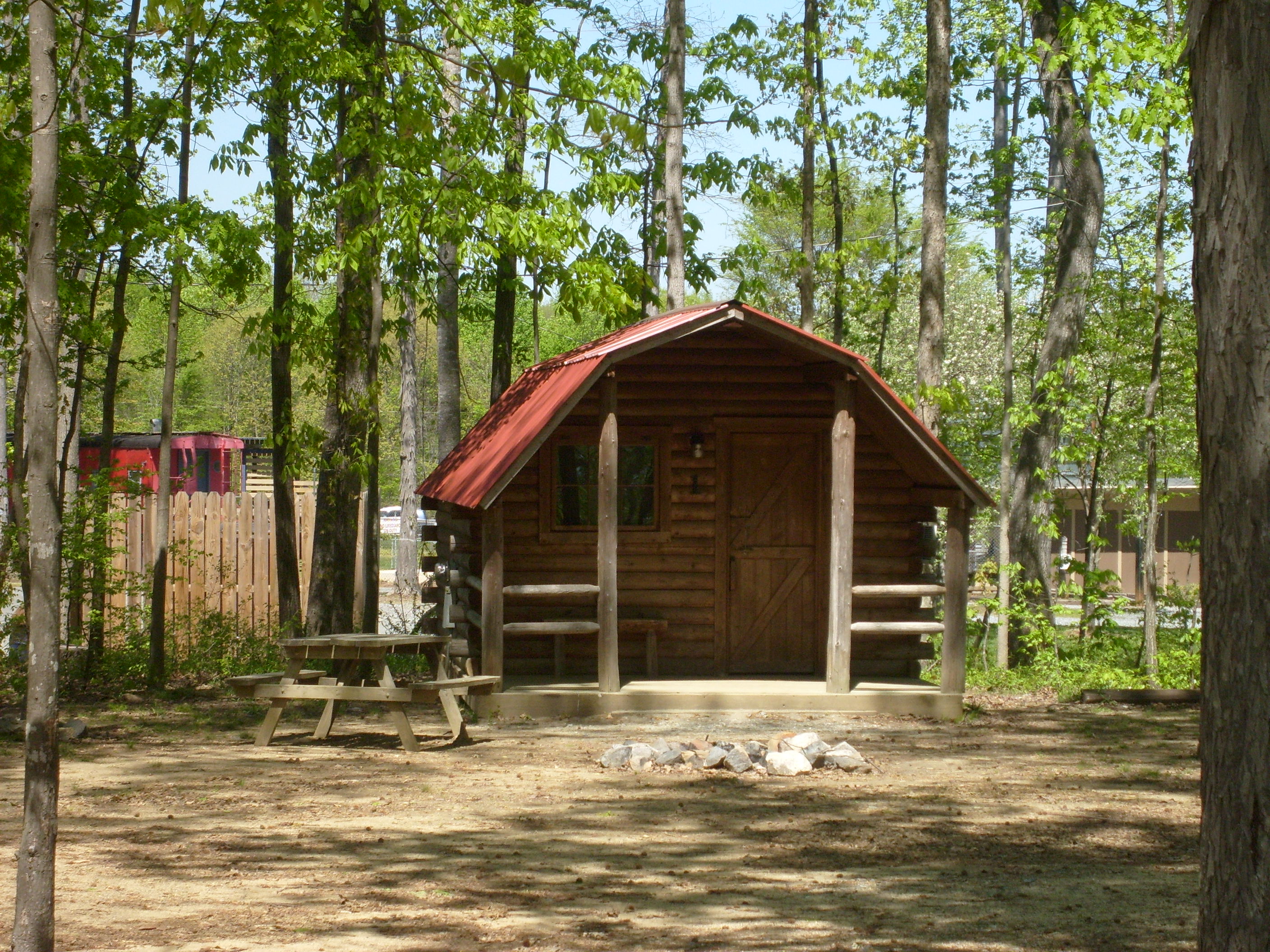 Our comfy 1 room cabins