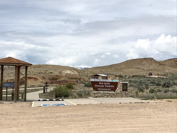 Red Gultch Dinosaur Track site