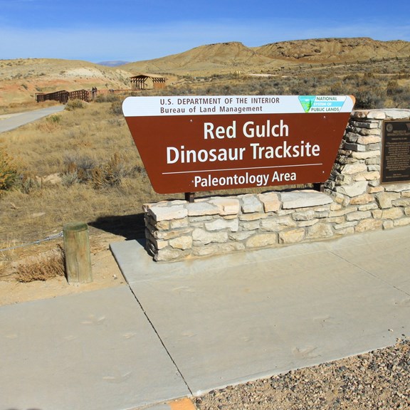 Red Gulch Dinosaur Tracksite