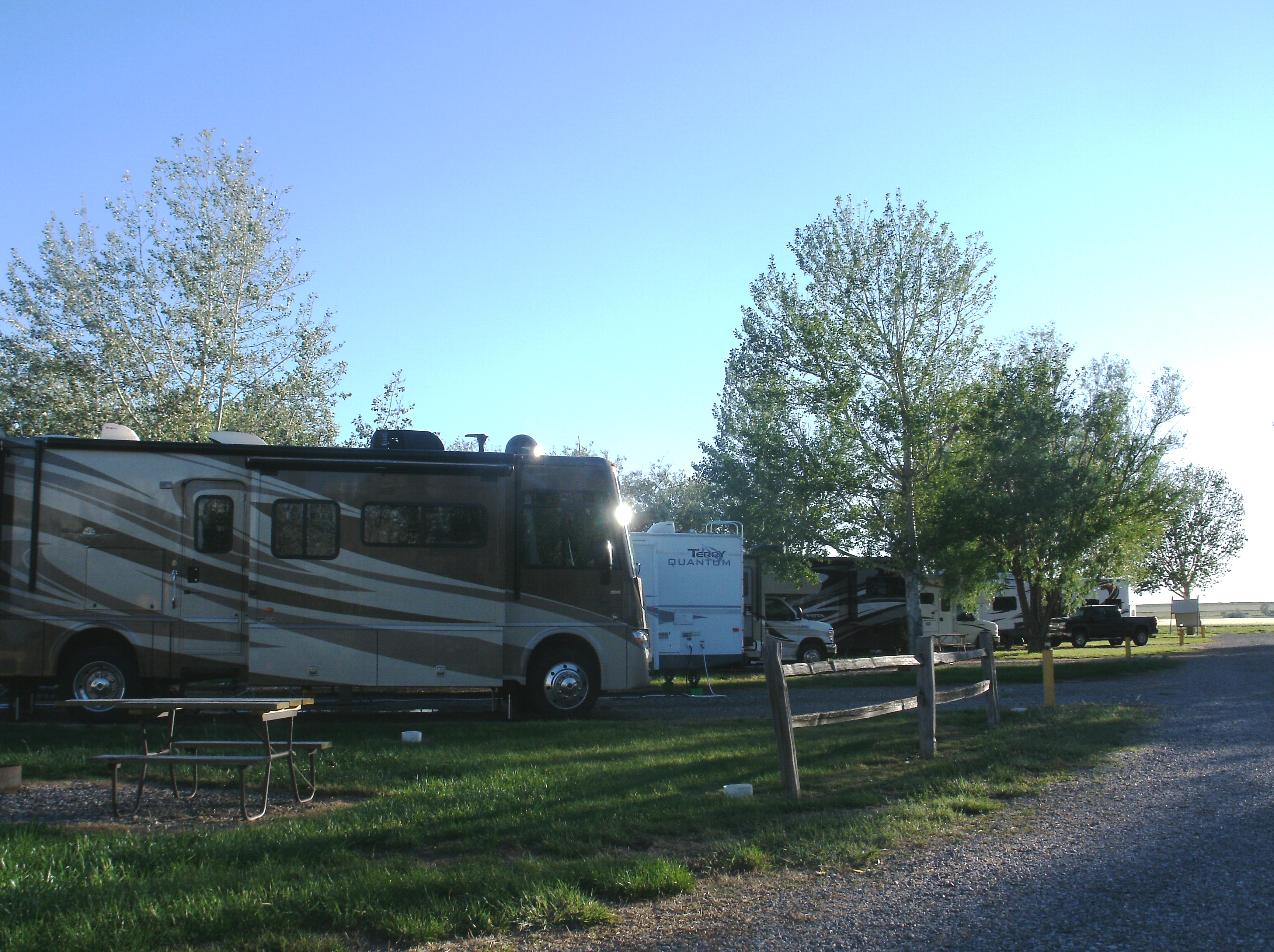 Fuul hook up RV site
