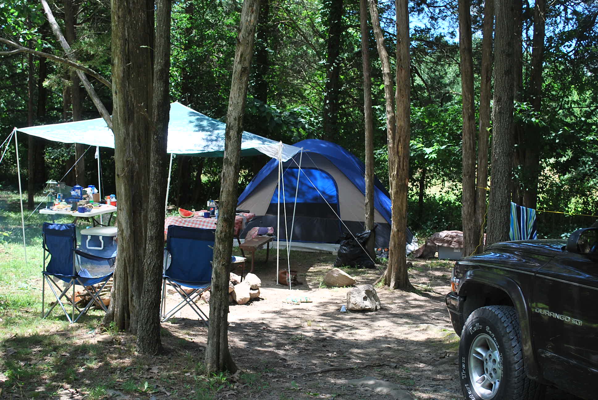 Tent site
