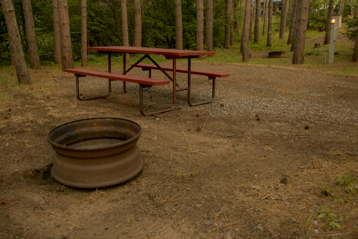 Our beautiful, clean RV sites accommodate every type of camper.  Back-ins, pull-throughs, full hookups or water/electric.  All are family ready with picnic tables, fire rings and the north-woods setting.  Choose your site today!
