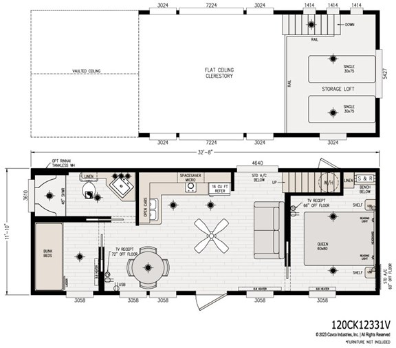 Deluxe Cabin Sleeps 8