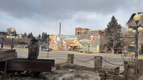 Walking Mall Downtown