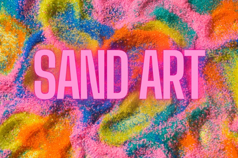 Sand Art Photo