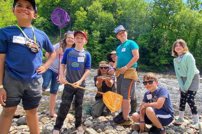 Crayfishing & Activities at The West Canada Creek Photo