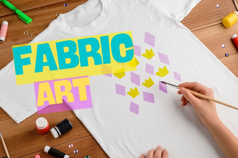 Fabric Art Photo