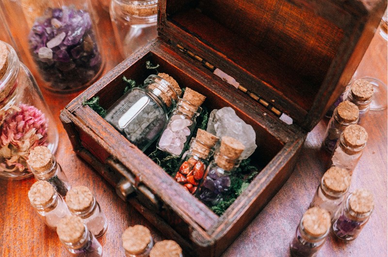 Gemstone Wish Bottles Photo