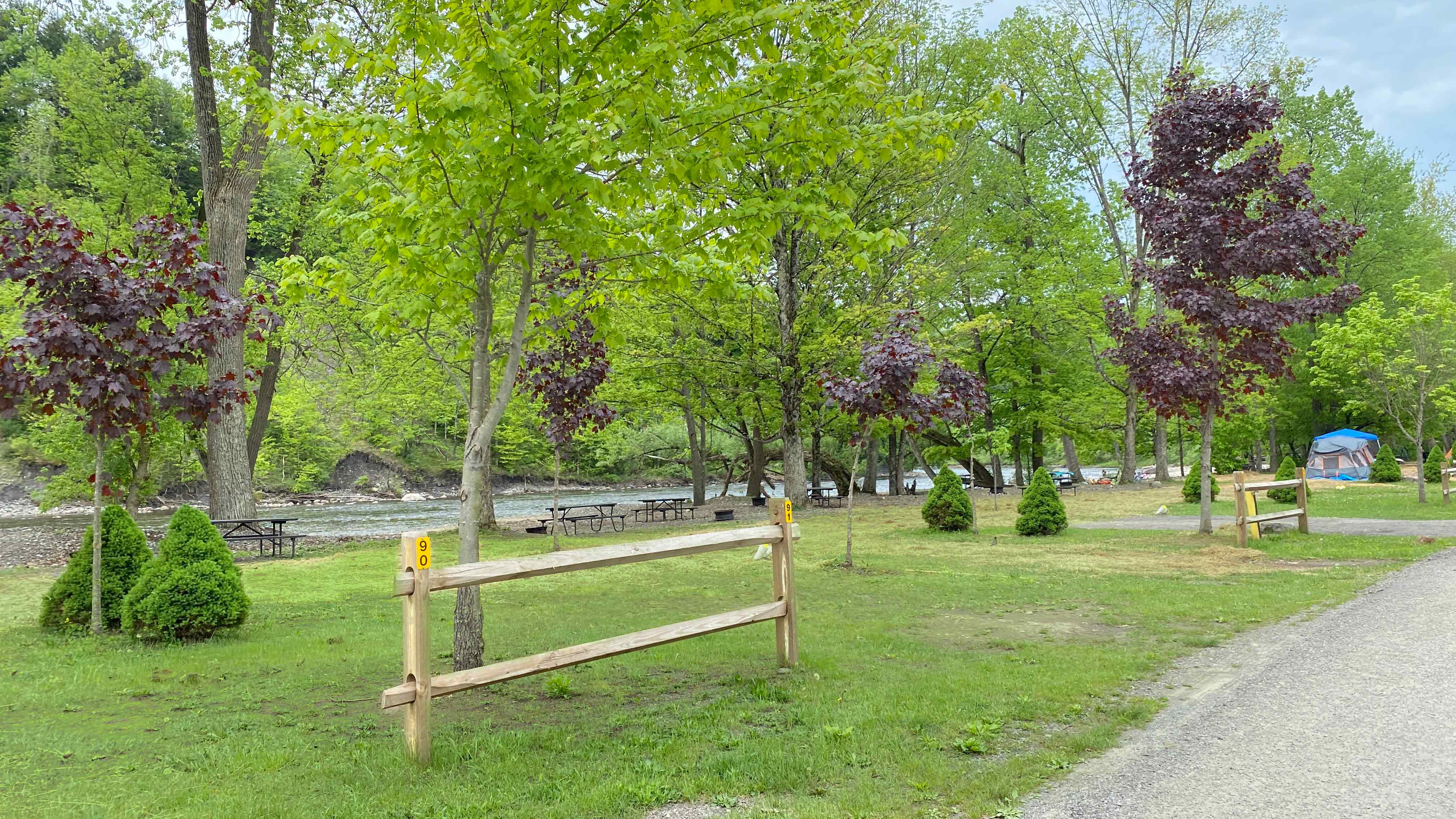 #T-91 - Basic Creekside Tent Site