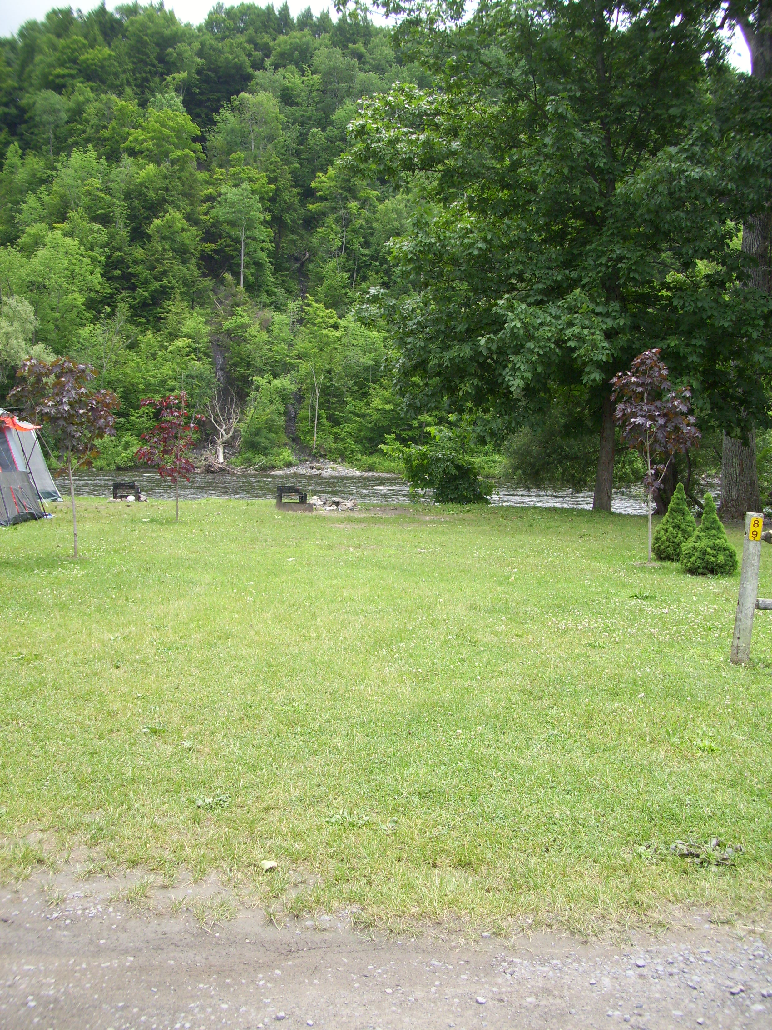 Tent sites no hookups along the West Canada Creek