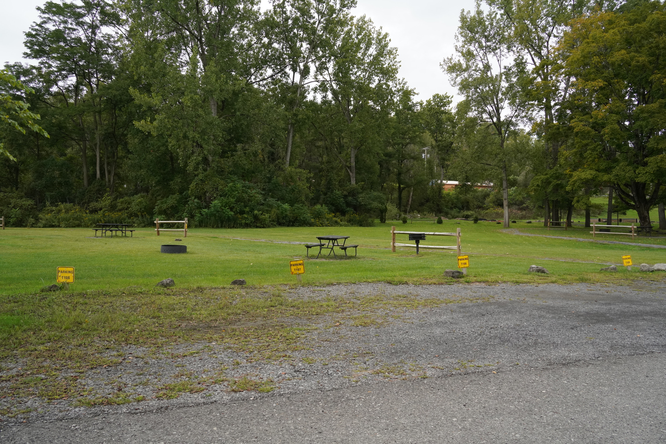 Treasure Cove Tent Site Parking