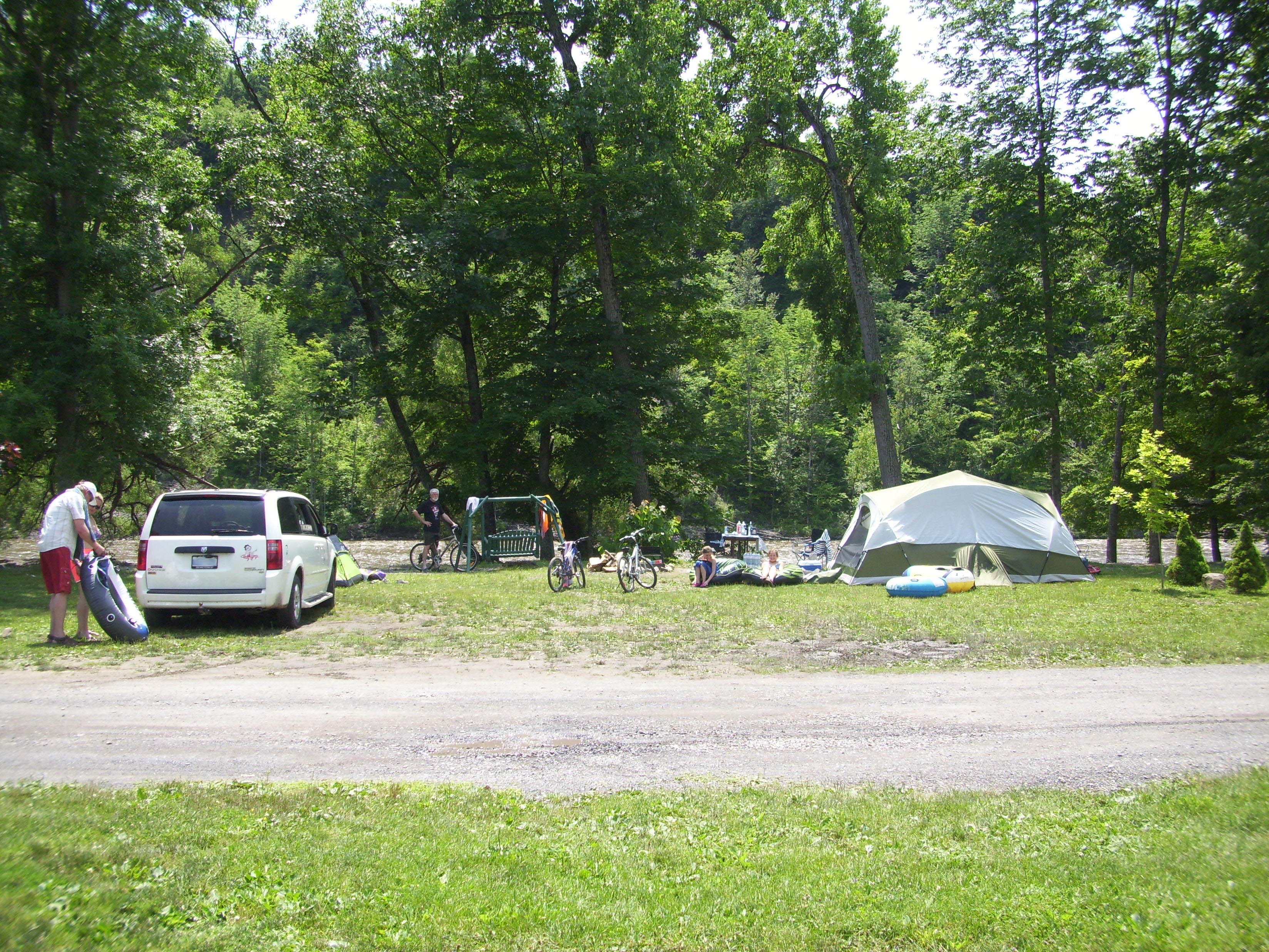 #T-99 - Deluxe Creekside Tent Site
