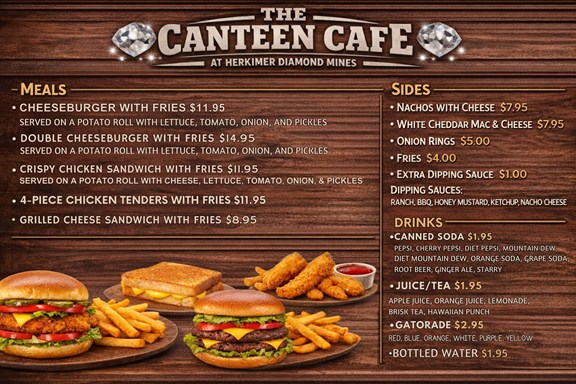 Canteen Cafe Menu