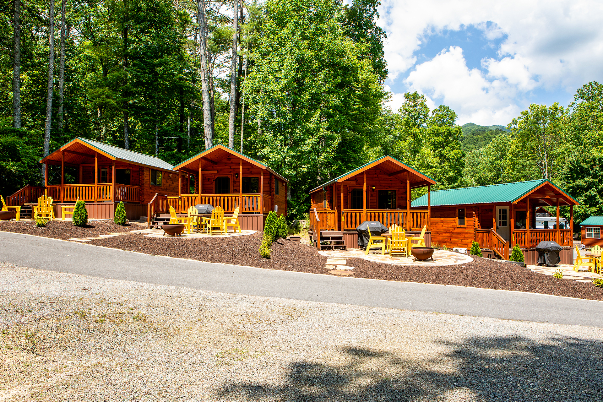 Deluxe Cabin, Patio