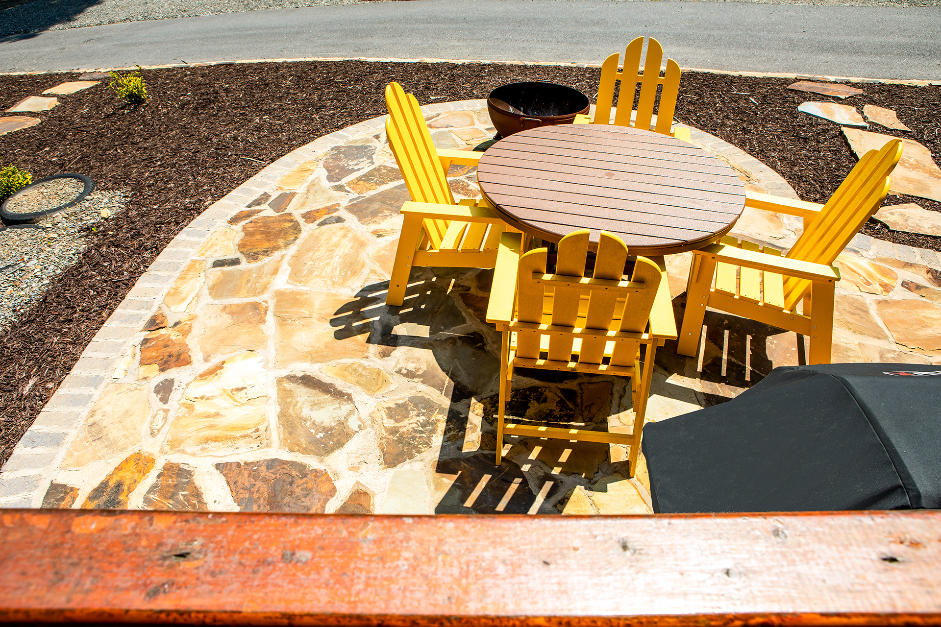 Deluxe Cabin, Patio