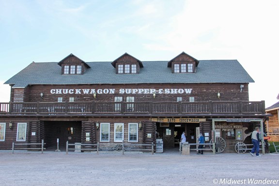 Fort Hayes Old West Town, Chuckwagon Supper and Show