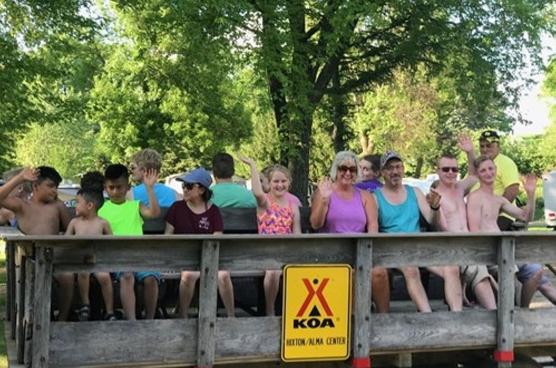 Wagon Ride Photo
