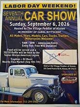 Seventh Annual Car Show - Hixton, WI Photo