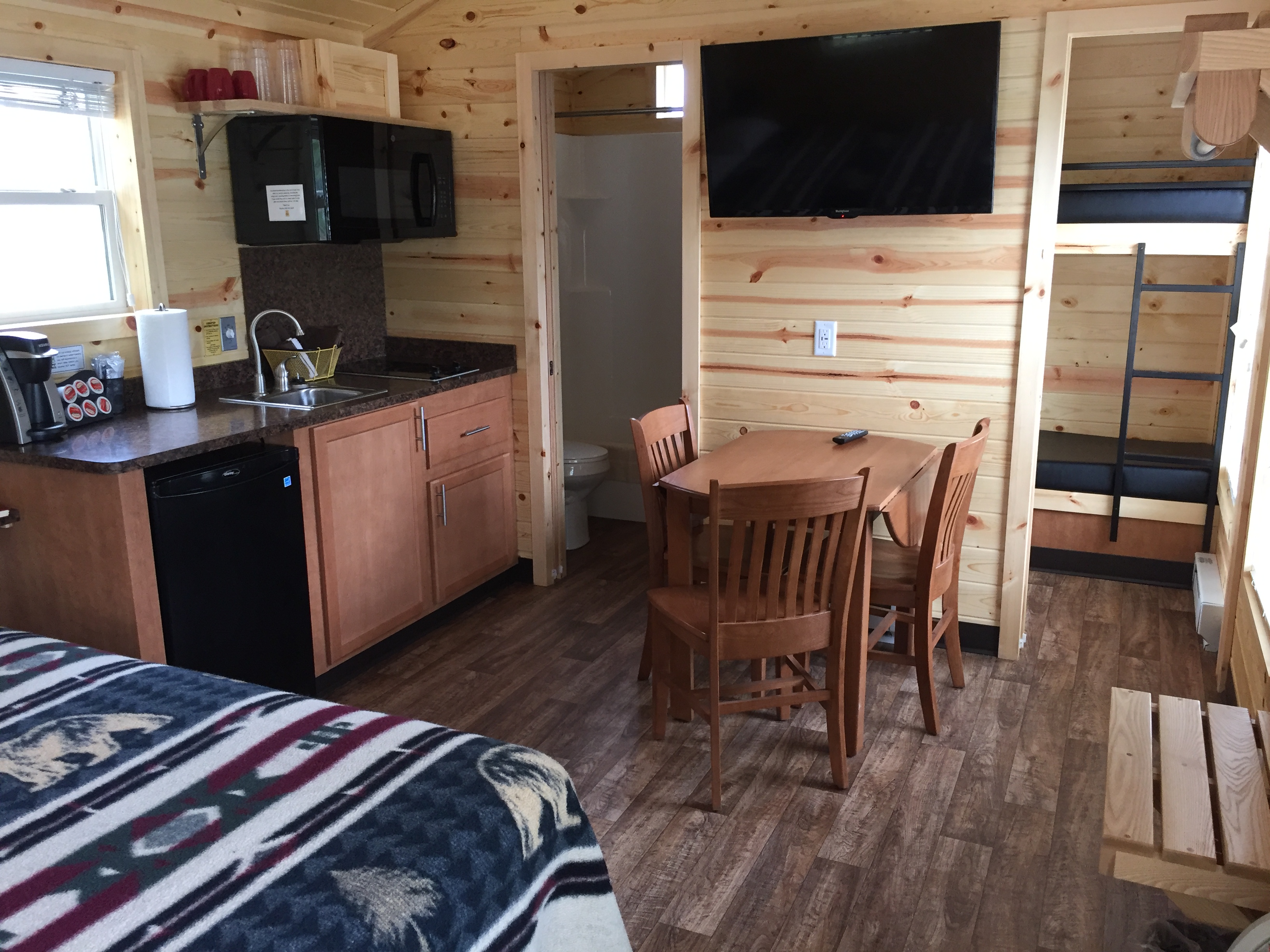 Hikers Haven Indoor Living Space