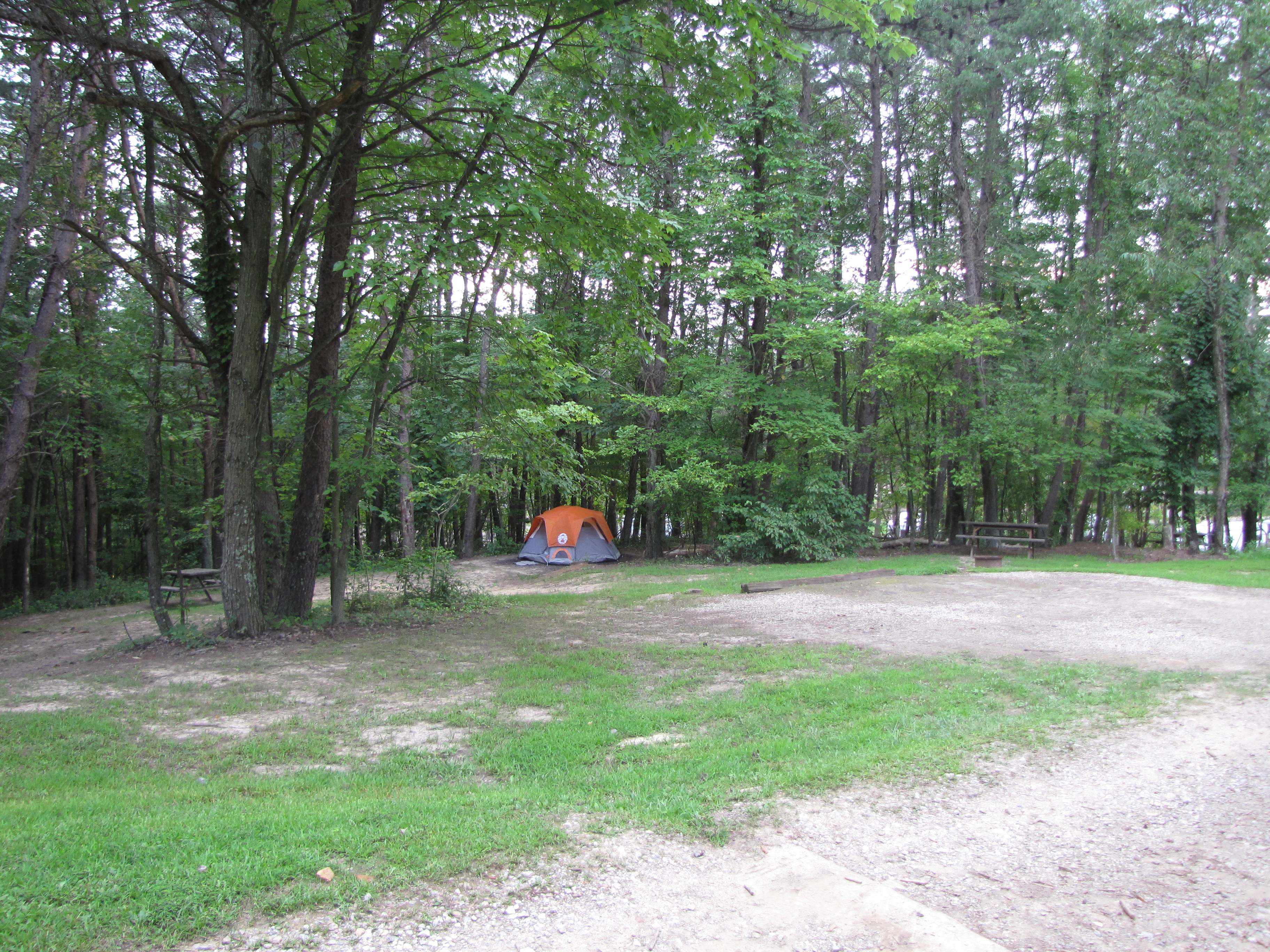 Electric Tent Site - By Baths