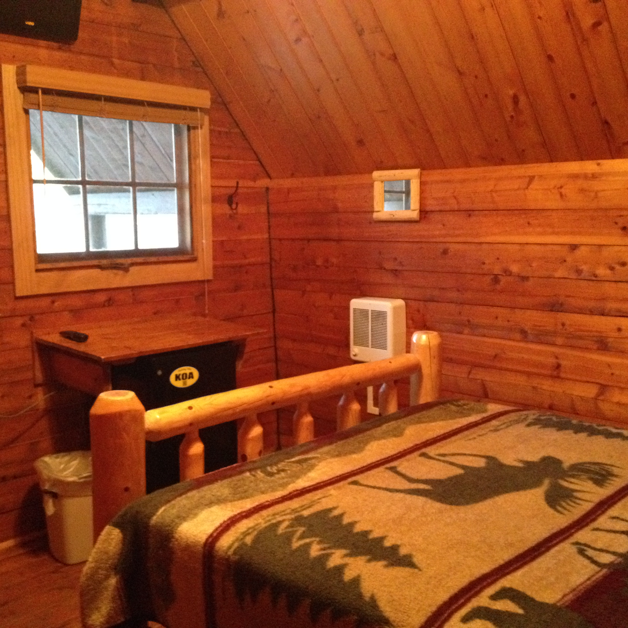 Couples Camp Cabin Interior