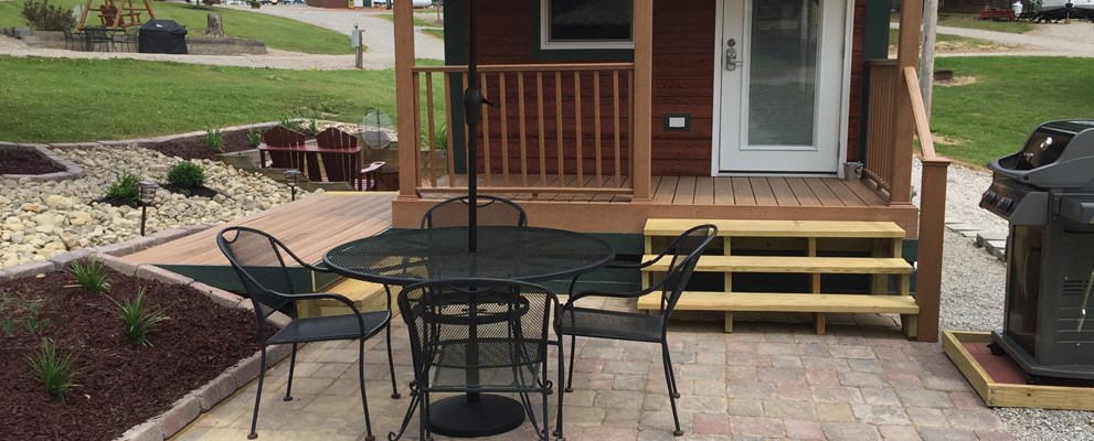 Hikers Haven Cabin Outdoor Dining