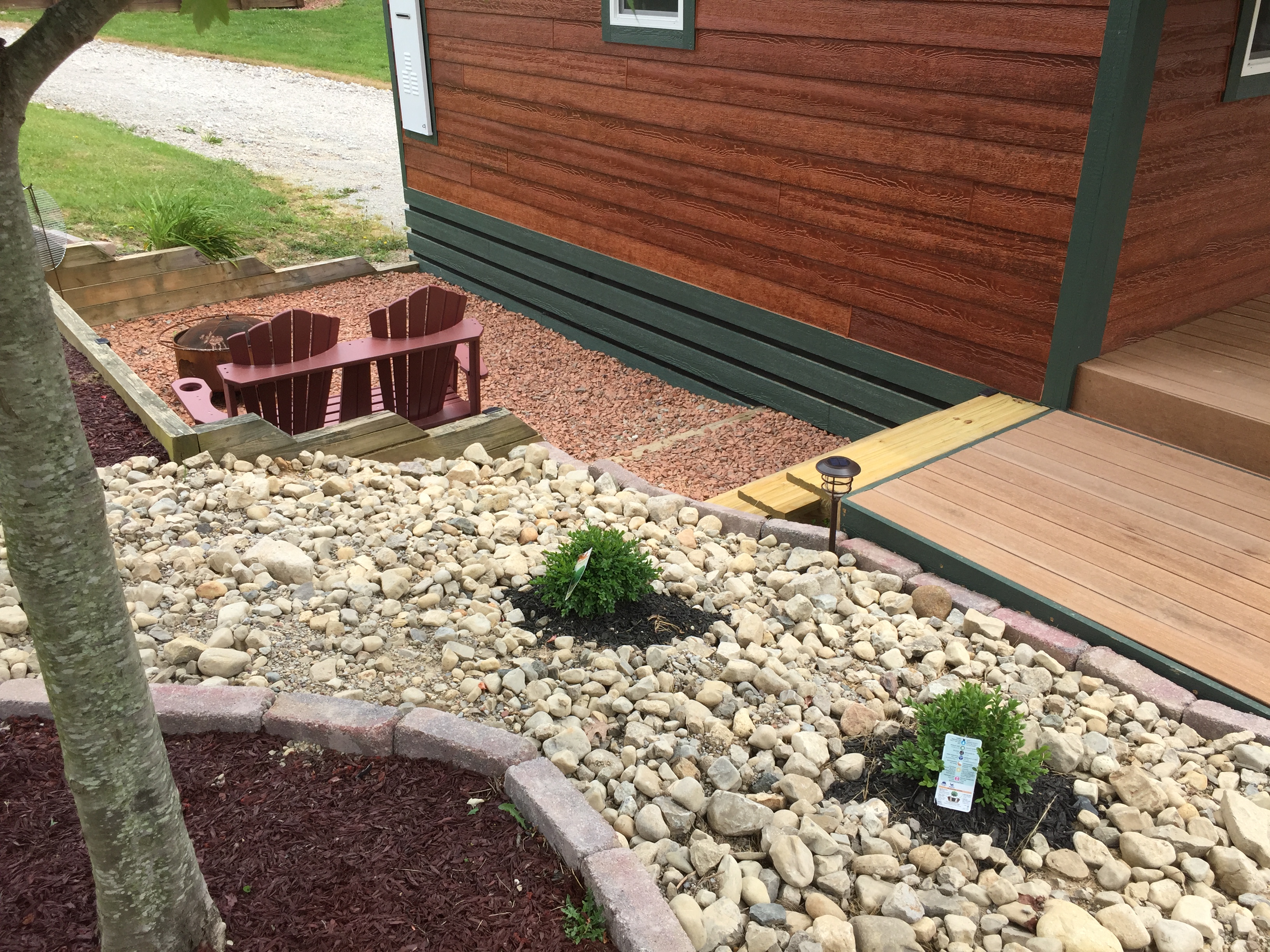 Hikers Haven Fire Pit Area