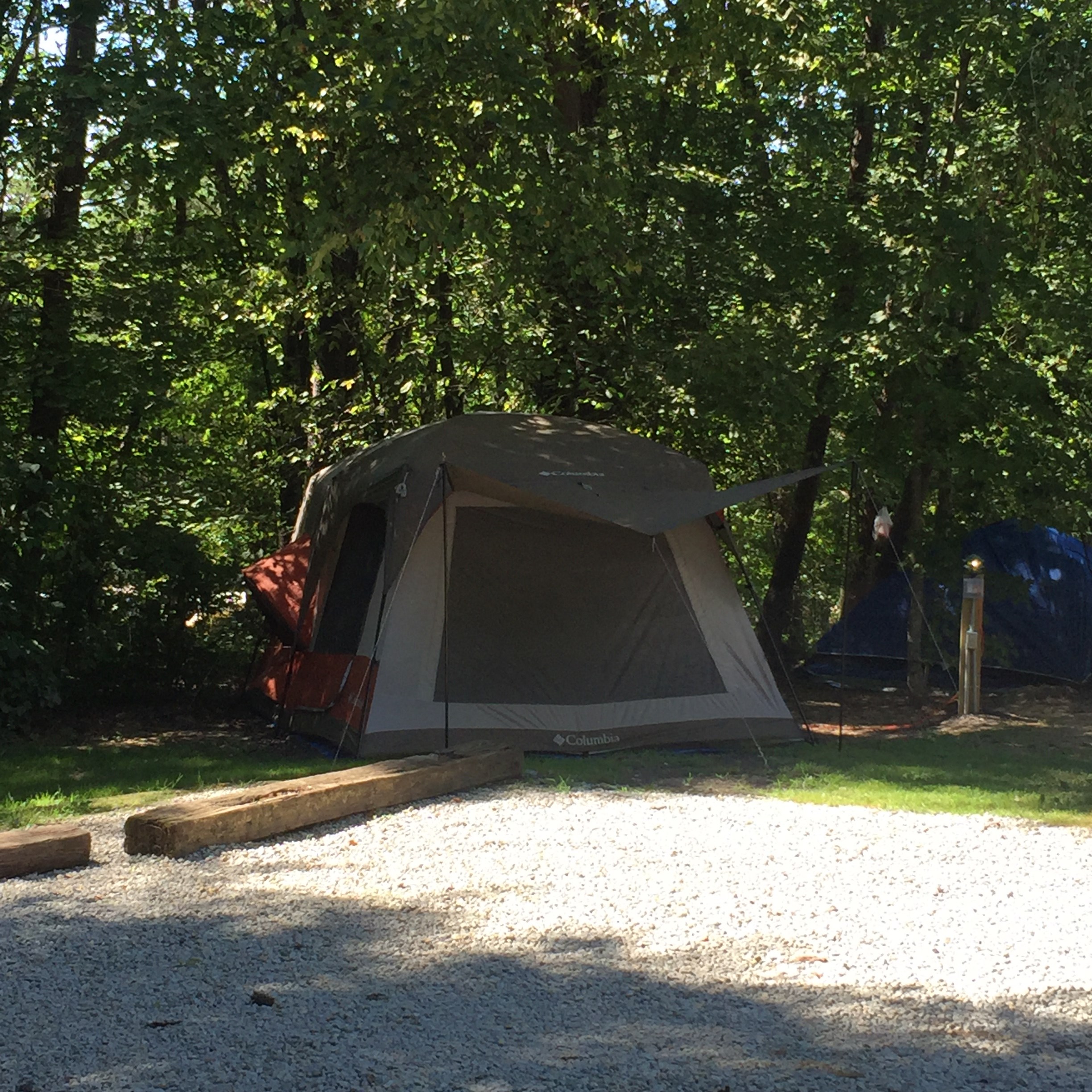 Electric Tent Site - By Baths