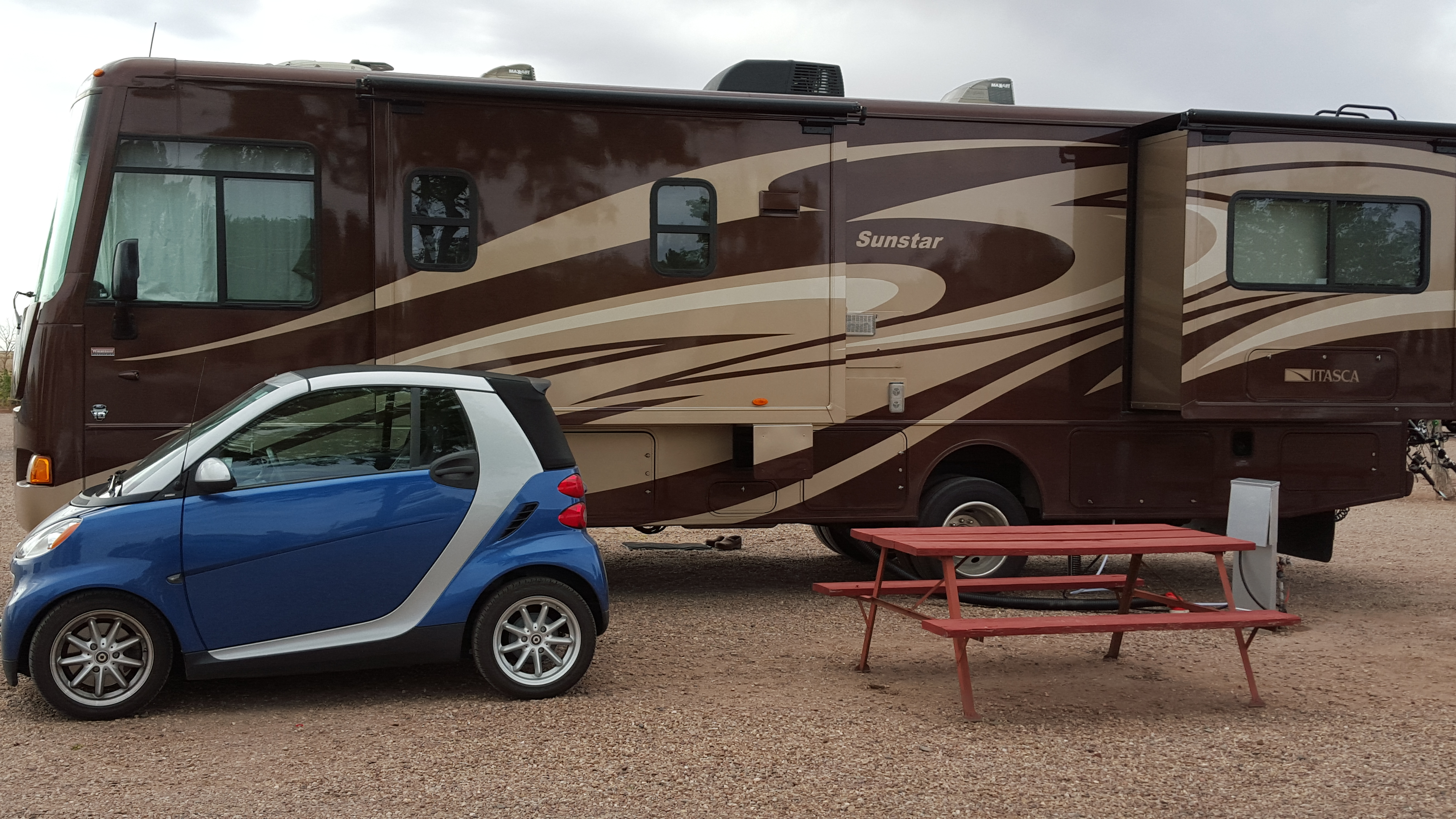 Big Rig - little tow