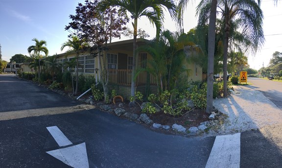 Our General Store - nestled among the tropical plants and trees!