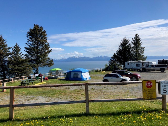 Why doesn't my tent site look like the photo?