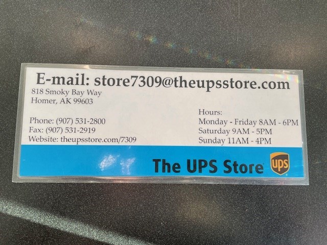 How do I get my packages delivered to Homer Baycrest KOA?