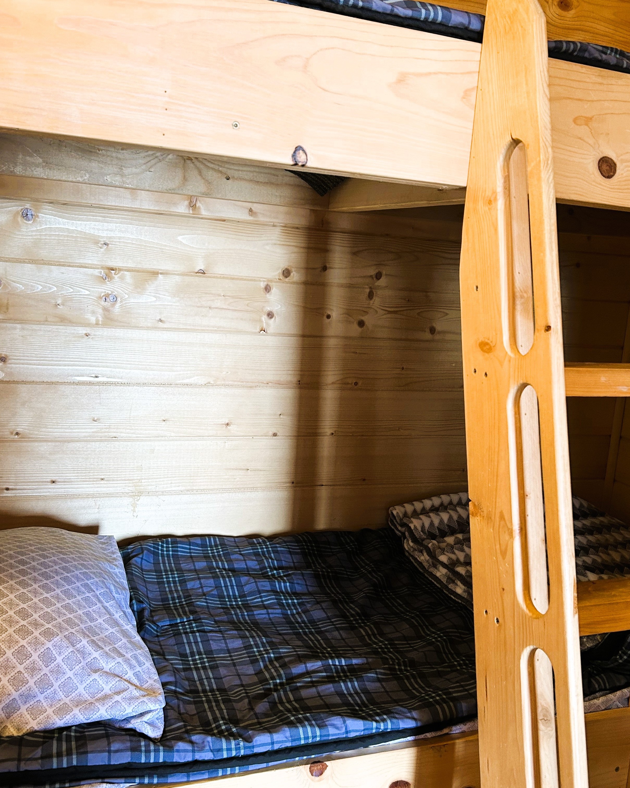 Two twin bunks