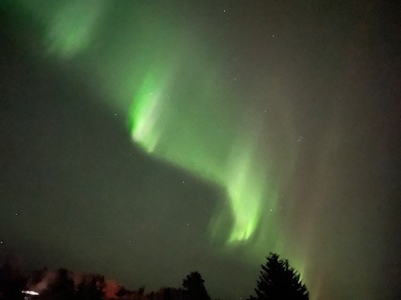 Sept 2023 Northern Lights from the park