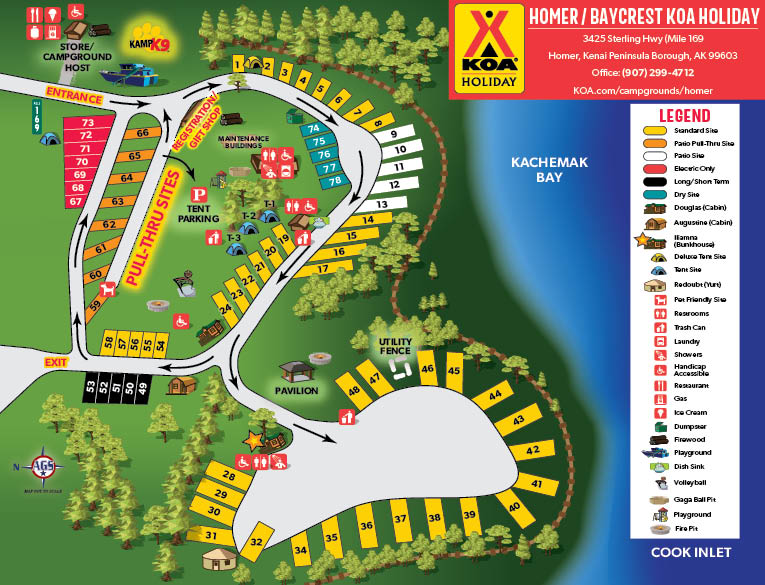 Campground Site Map