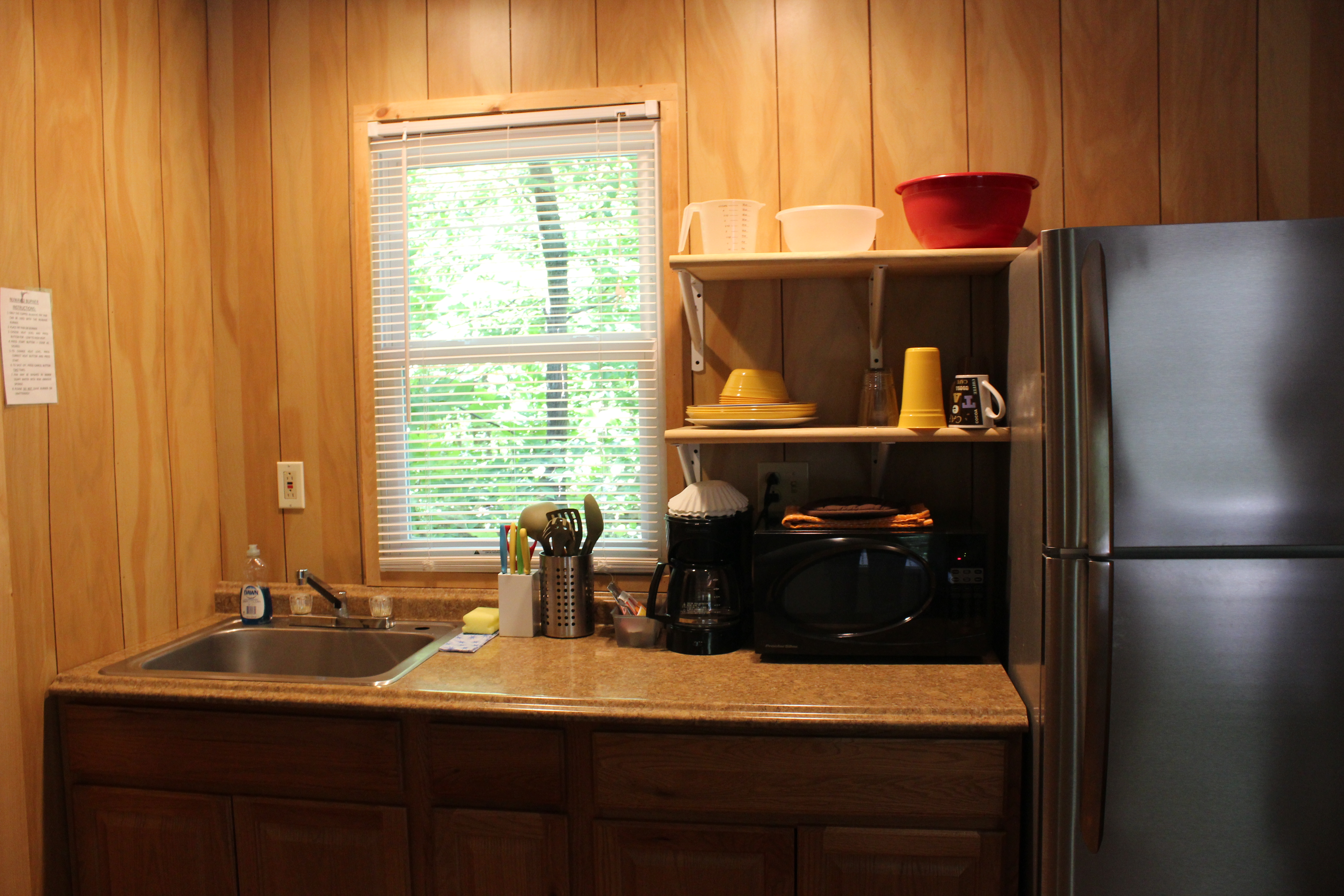 Deluxe Cabins - DK1 & DK2, Partial Kitchen