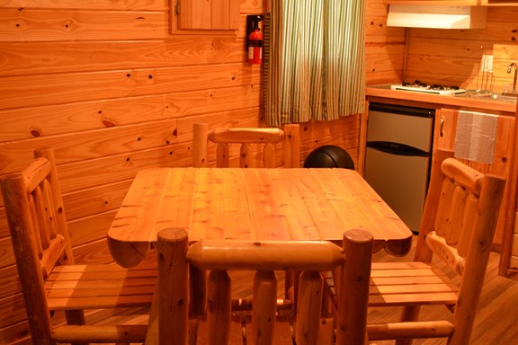 Kitchen Table in Cottage