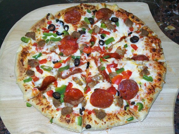 Fresh-baked Pizza ($)