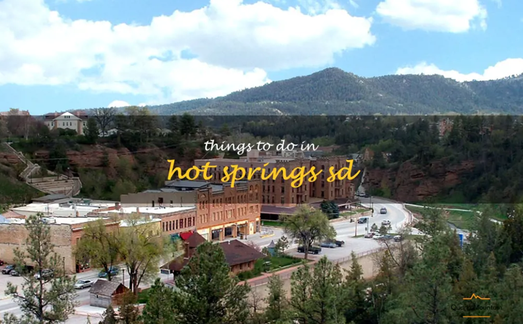 Things to do in Hot Springs!