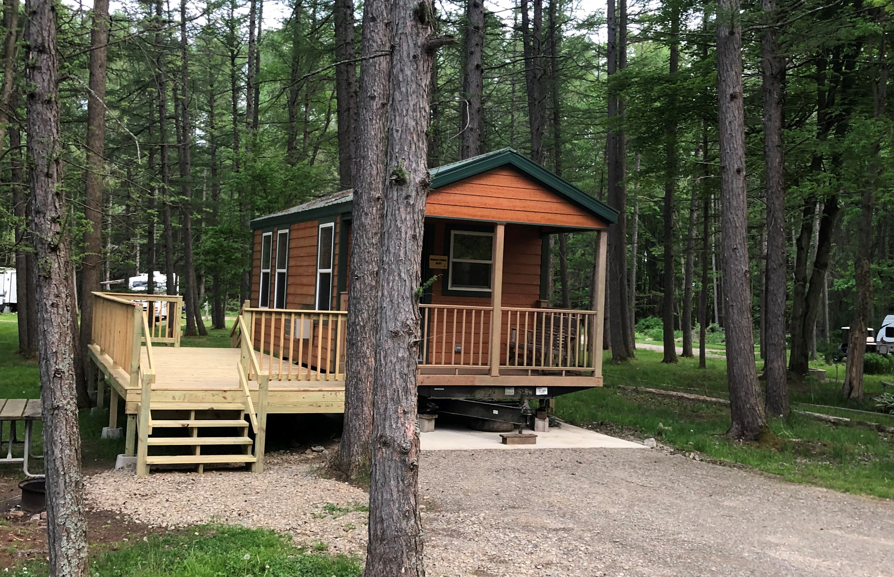 Deluxe Cabin with deck