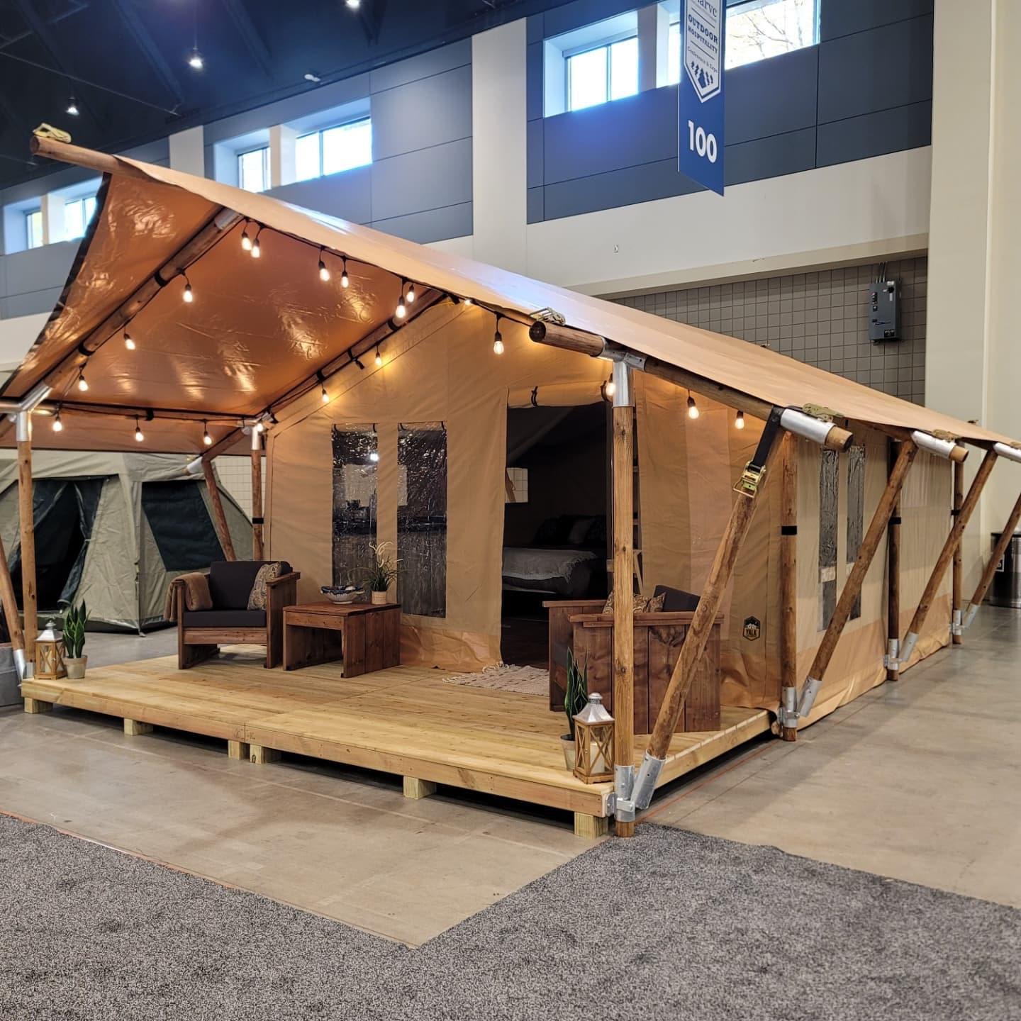 Deluxe Glamping Tent
