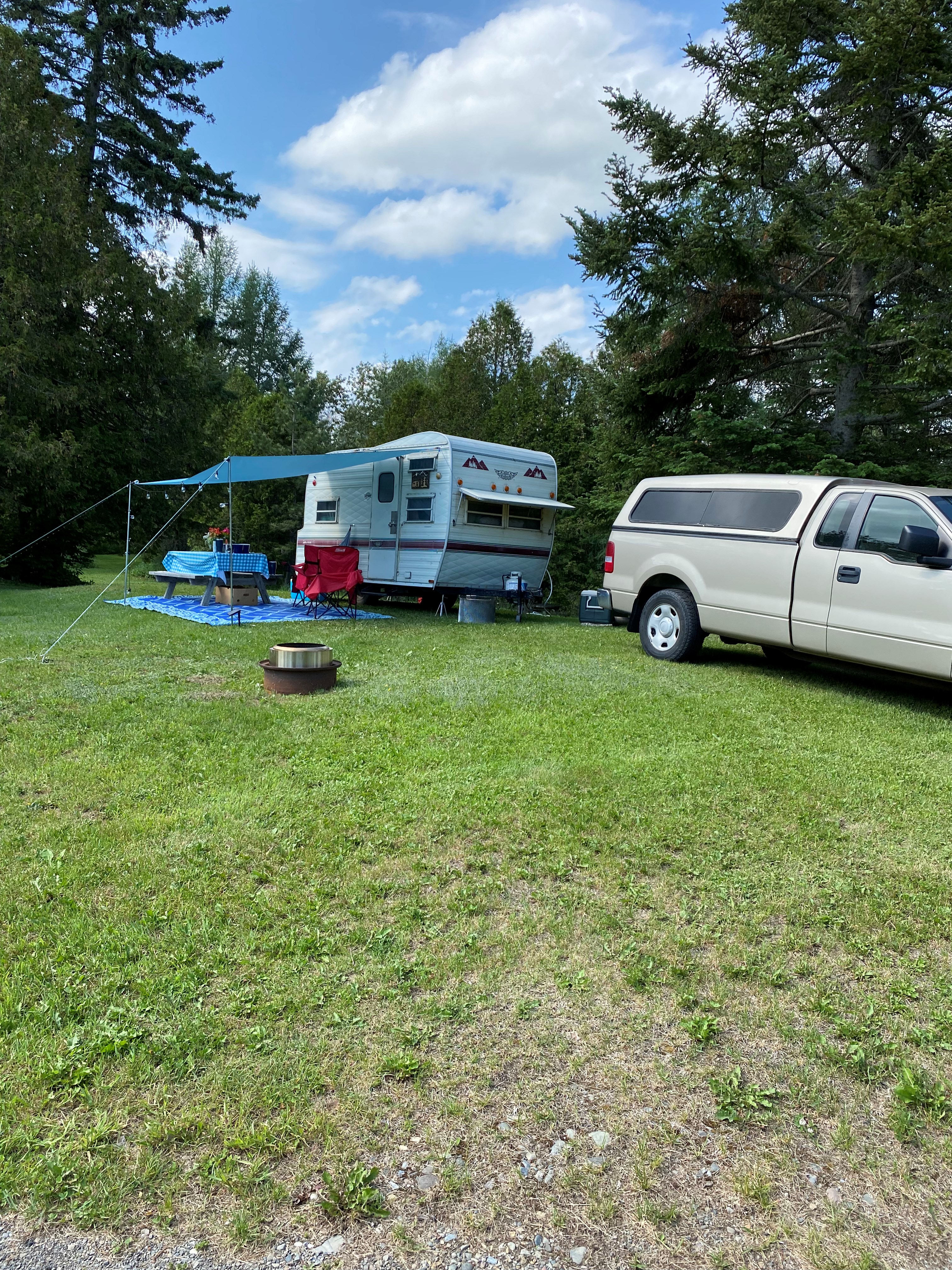 Back in, Full Hook-Up, 30 AMP