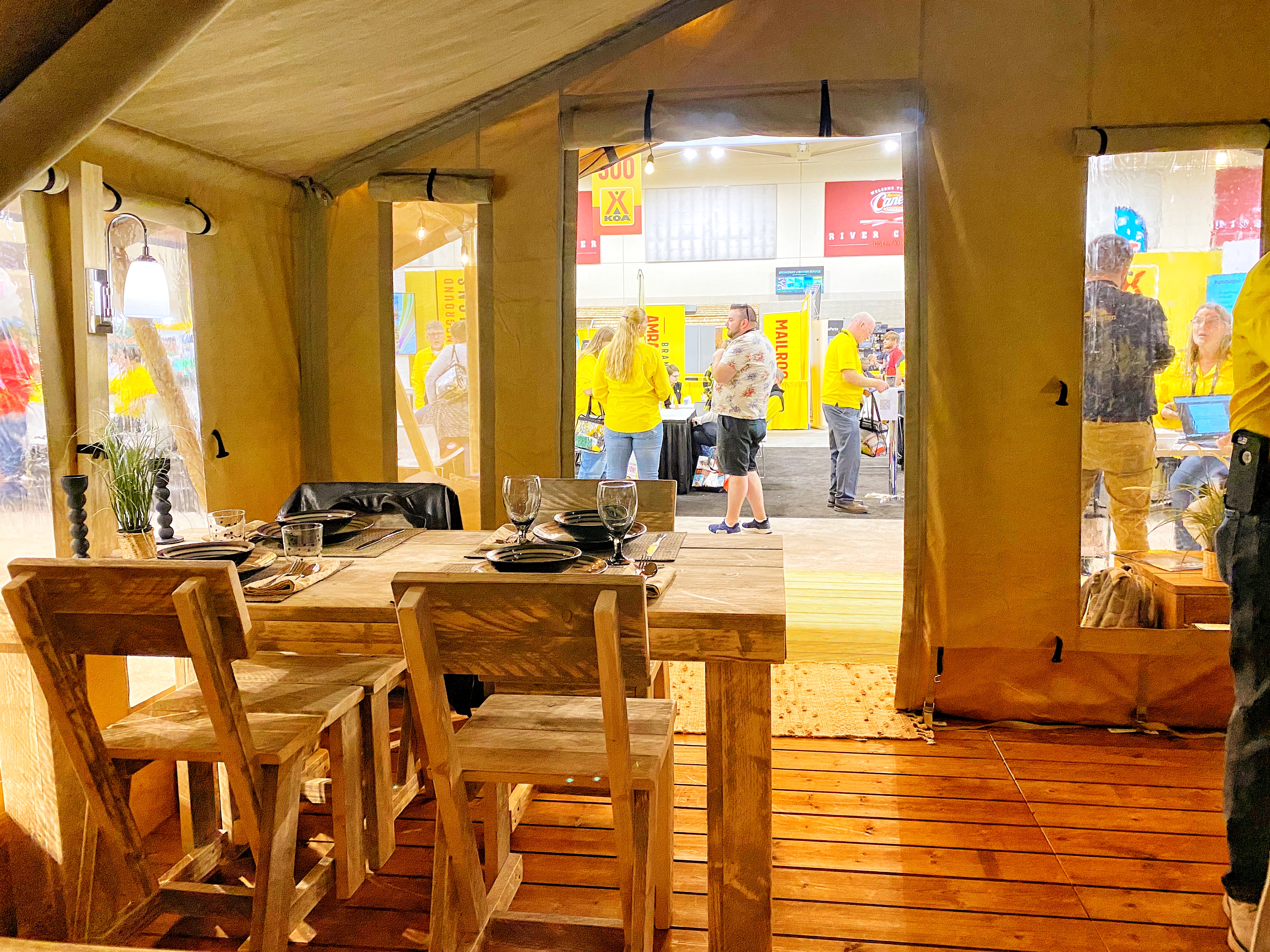 Deluxe Glamping Tent