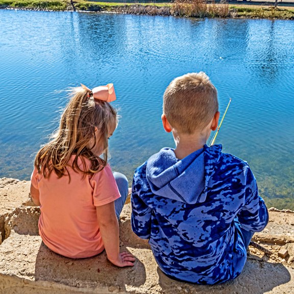 Stocked Fishing Pond