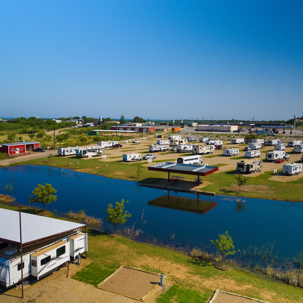 RV Camping at KOA in Breckenridge, TX