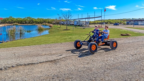 Welcome to the Breckenridge / Hubbard Creek Lake KOA Journey