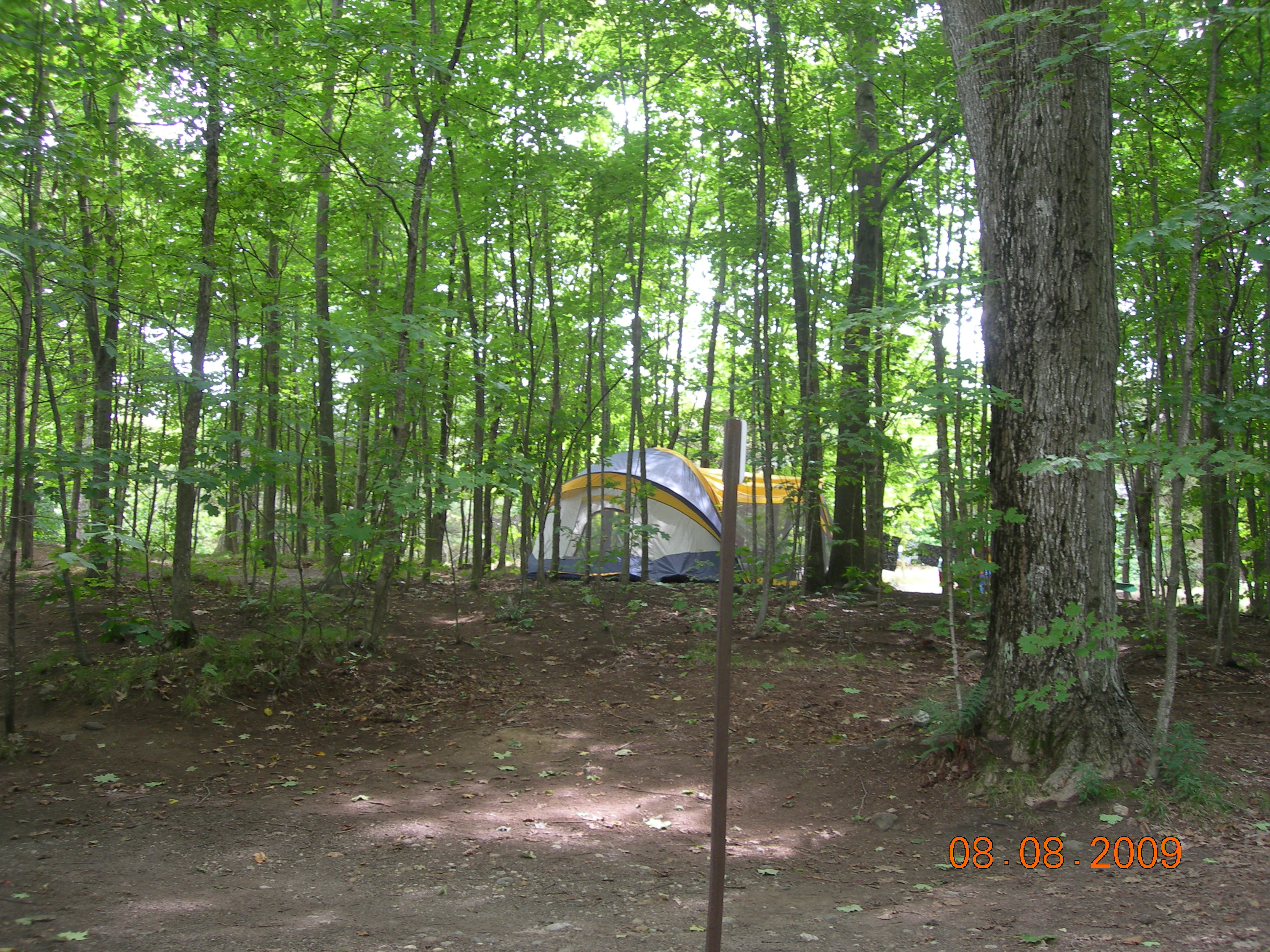 Unserviced Secluded sites