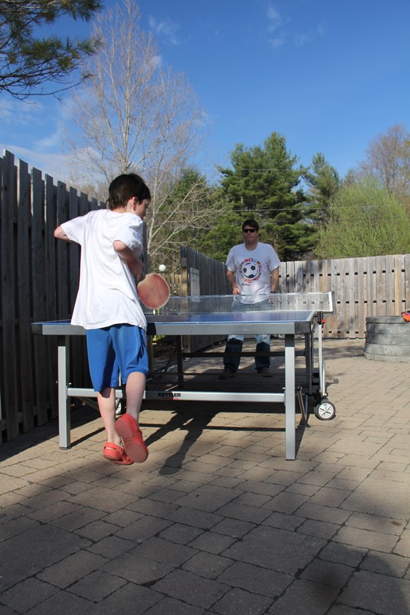 Out Door Ping Pong 1000 Islands Ivy Lea KOA Campground